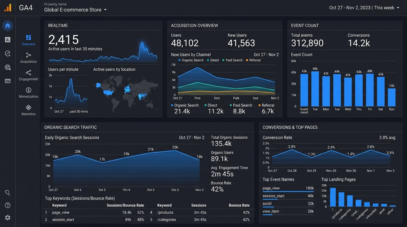 Dashboard Analitik Eksekutif & Sistem Agregasi Data